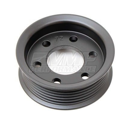 VMP Performance 11-14 Roush 6.2L TVS Supercharger 72mm 6-Rib Pulley VMP-72-6-B-RAPTOR VMP-72-6-B-RAPTOR Photo - Primary