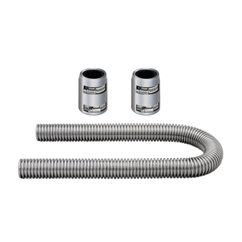 Mishimoto Flexible Stainless Steel Radiator Hose Kit Universal Chrome MMAH-U36C Photo - Primary