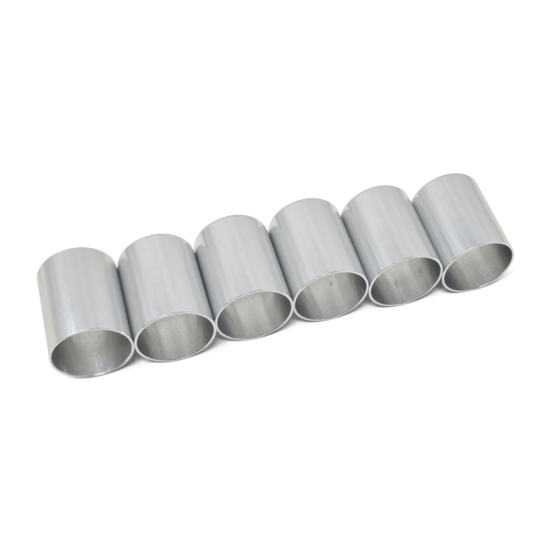 Russell Replacement Crimp Collars #6 Clear Anodized Qty Of 6 610363 Photo - out of package