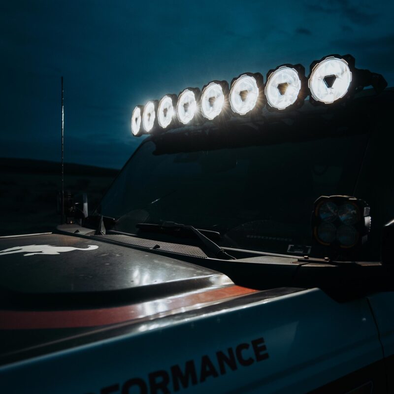 KC HiLiTES Gravity Titan LED Light Bar - 50in. (8-Light) 91418 91418 Photo - lifestyle view