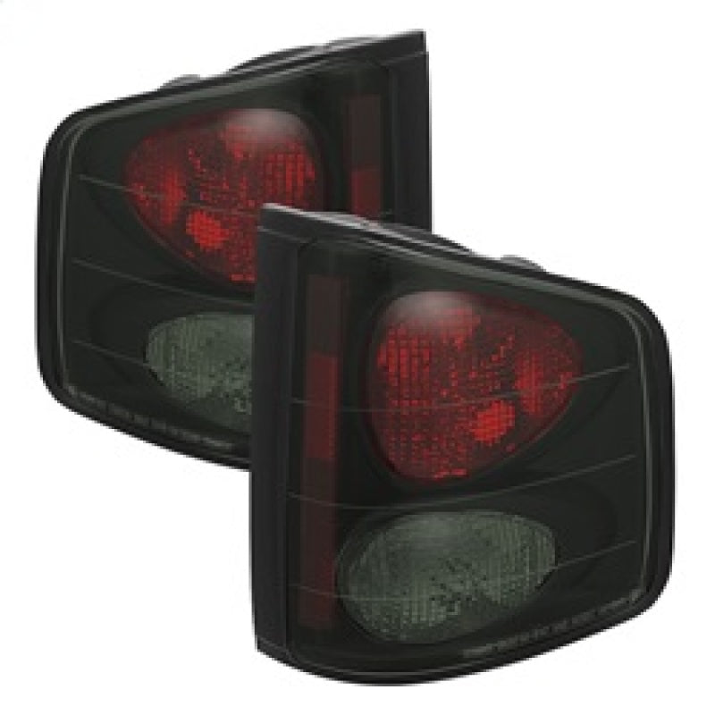 Spyder Chevy S10 94-04/Isuzu Hombre 96-00 Euro Tail Lights Blk Smke ALT-YD-CS1094-BSM 5078049 5078049 Photo - Primary