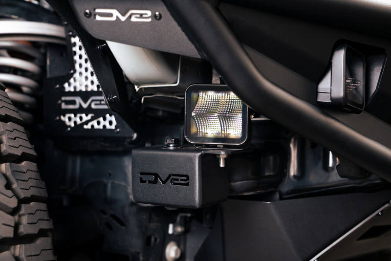DV8 Offroad 21-22 Ford Bronco Crash Bar Caps w/ Accessory Mount LBBR-07 LBBR-07 Photo - Unmounted