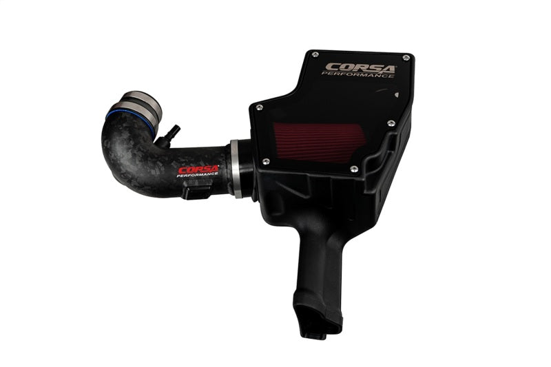 CORSA Performance Corsa 18-23 Ford Mustang GT 5.0L V8 Forged Carbon Fiber Air Intake w/ DryTech 3D No Oil 44007D-MF