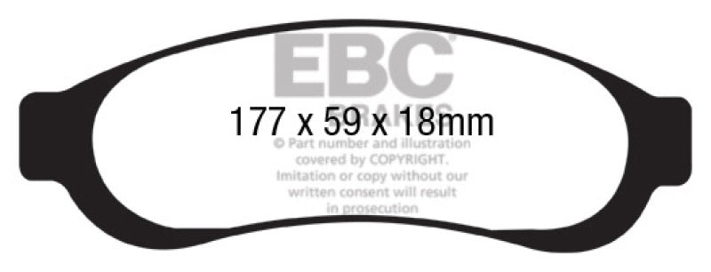 EBC Disc Brake Pad Set ED91779 Photo - Primary
