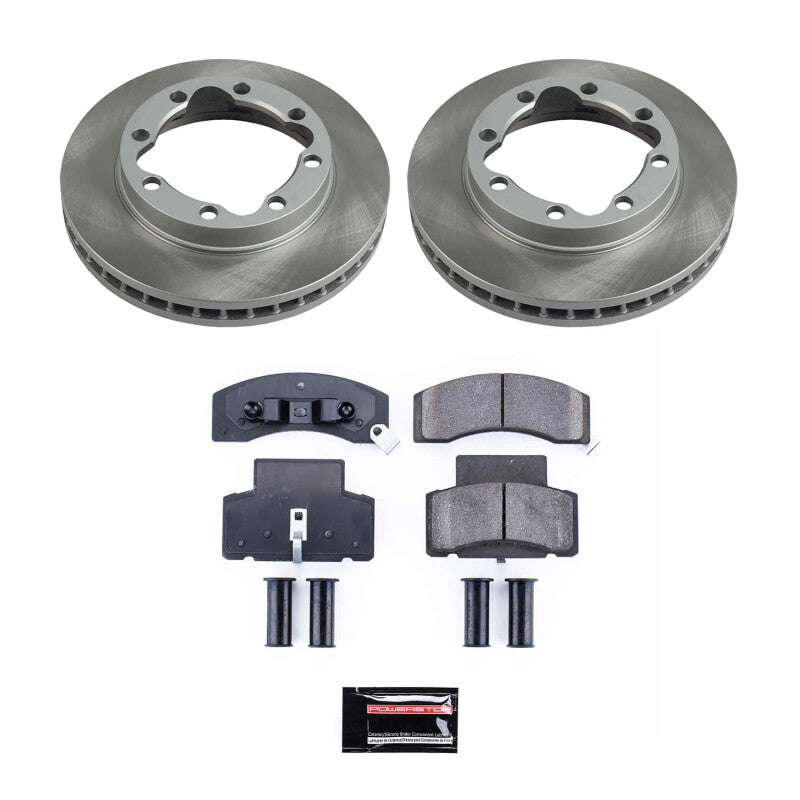 PowerStop Power Stop 90-00 GMC K3500 Front Semi-Coated Rotor Kit SC1992 SC1992 Photo - Primary