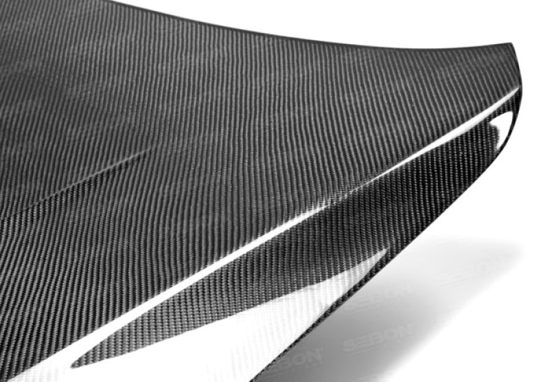 Seibon 08-12 Mitsubishi Evo X Carbon Fiber Hood HD0809MITEVOX-DV Photo - Primary
