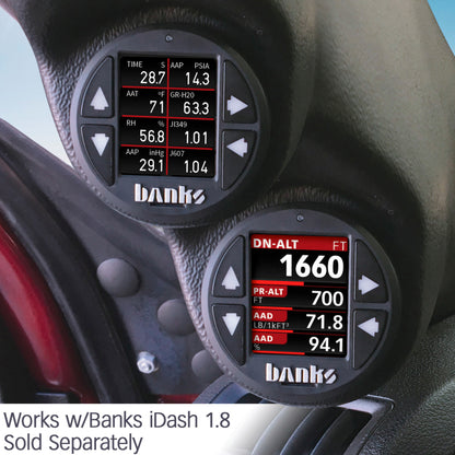 Banks Power AirMouse Ambient Air Density Sensor Module for iDash 1.8 S 66420 Photo - Mounted