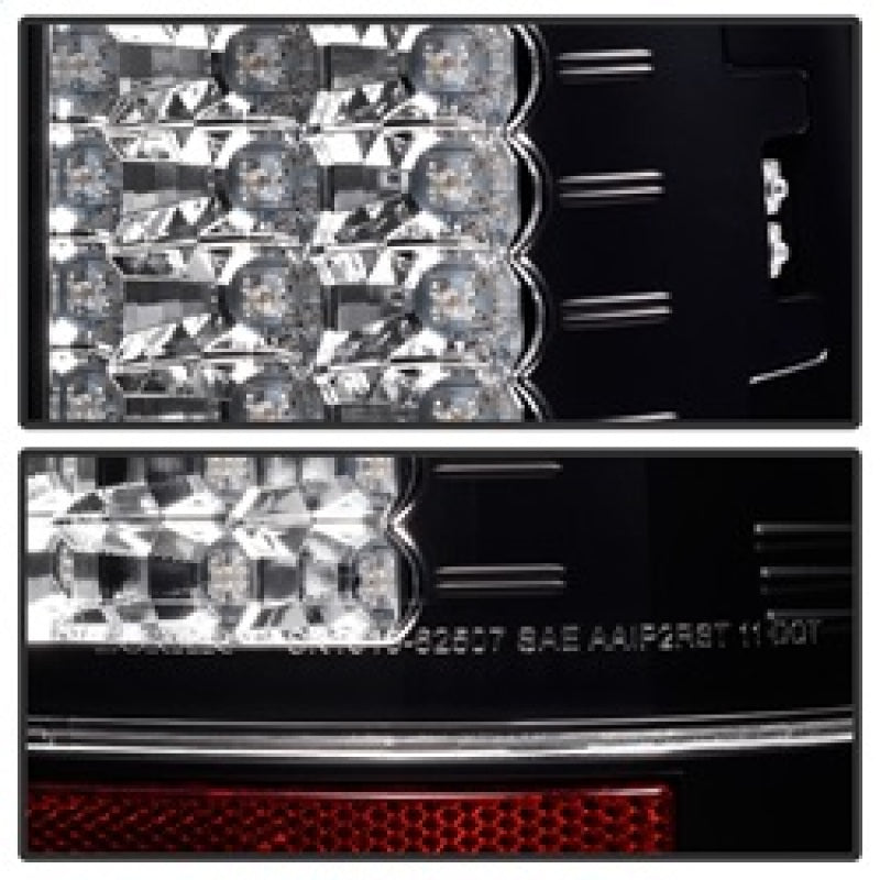 Spyder Ford Super Duty 08-15 Version 2 LED Tail Lights Black ALT-YD-FS07-LED-G2-BK 5029188 5029188 Photo - Unmounted