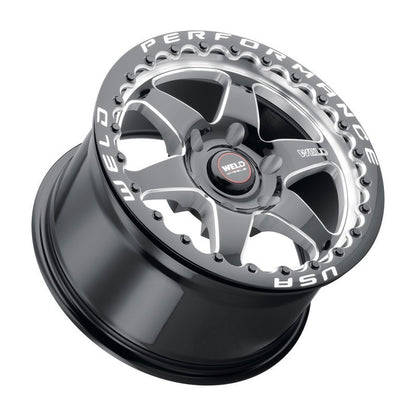 Weld S909 17x10 Ventura 6 Beadlock 6x139.7 ET25 BS6.50 Gloss BLK MIL DIA 106.1 S90970084P25 S90970084P25 User 1