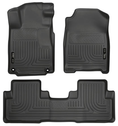Husky Liners 2012 Honda CR-V WeatherBeater Combo Black Floor Liners (3pc) 98451 Photo - Primary
