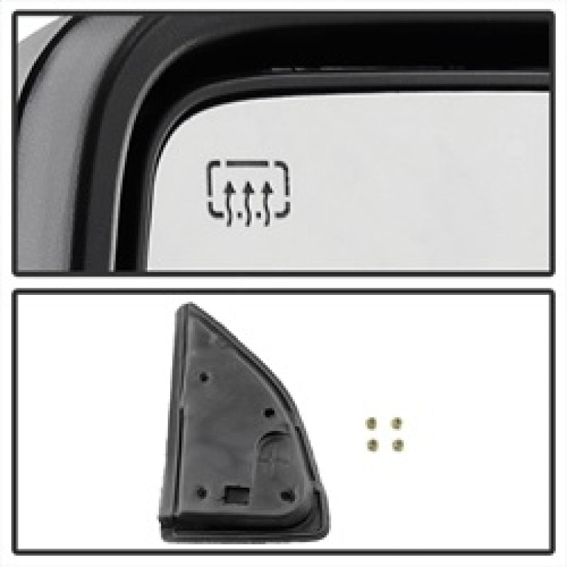 SPYDER Xtune Ford Superduty 08-15 L&R Extendable Power Heated Adjust Mirror Amber MIR-FDSD08S-PW-AM-SET 9935756 9935756 Photo - Unmounted