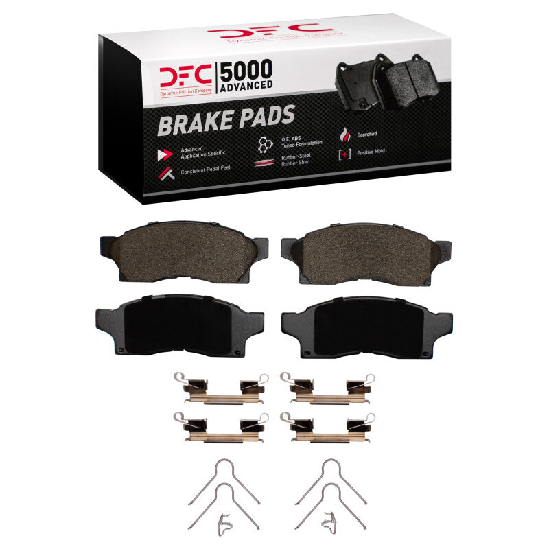 DFC DFC 5000 Advanced Semi Met Brake Pads Brakes, Rotors & Pads Brake Pads - OE main image