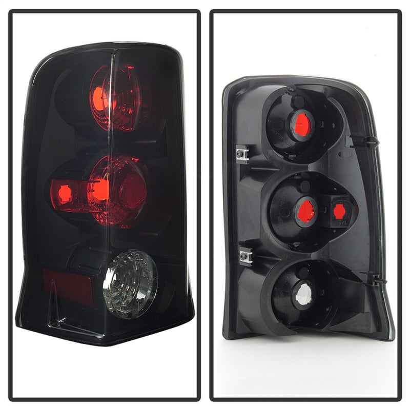 Spyder Cadillac Escalade 02-06 Euro Tail Lights Black Smoke ALT-YD-CE02-BSM 5084378 5084378 Photo - Unmounted