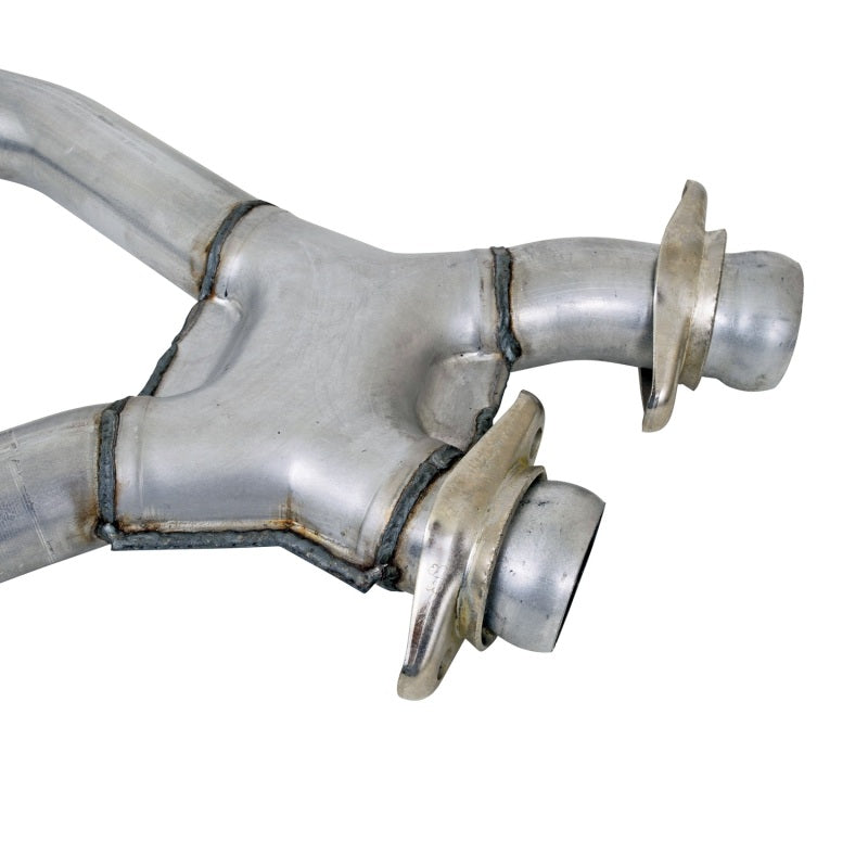 BBK 79-93 Mustang 5.0 Short Mid X Pipe With Catalytic Converters 2-1/2 For BBK Long Tube Headers 1659 1659 Photo - Unmounted