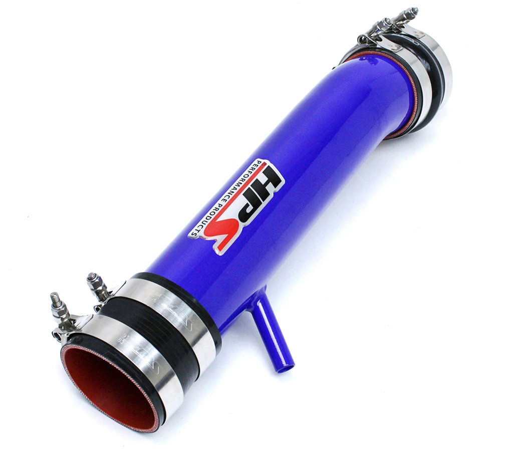 HPS Performance HPS Post MAF Air Intake Tube Kit 2014-2016 Lexus IS250 2.5L V6 Non F-Sport, Blue