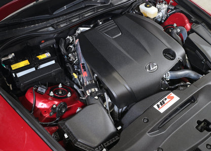 HPS Performance HPS Post MAF Air Intake Tube Kit 2014-2016 Lexus IS250 2.5L V6 Non F-Sport, Black
