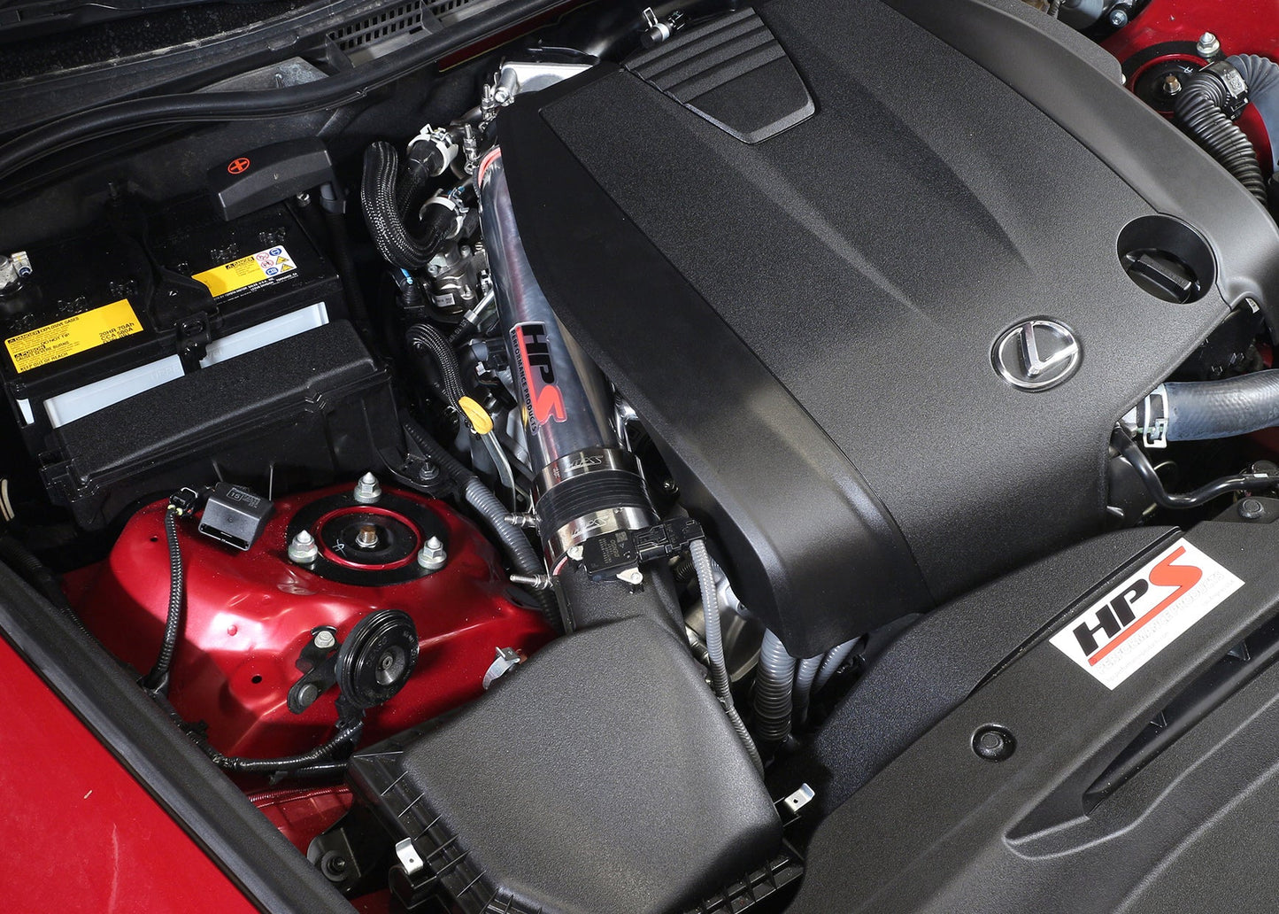 HPS Performance HPS Post MAF Air Intake Tube 2014-2015 Lexus IS250 2.5L V6 Non F-Sport, 27-560