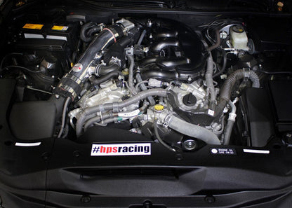 HPS Performance Products Post MAF Air Intake Tube Kit 2013-2018 Lexus IS350 3.5L V6 F-Sport, Blue