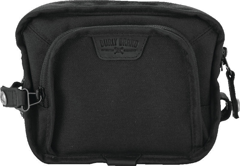 Burly Brand Handlebar Bag - Black B15-1012B B15-1012B User 1
