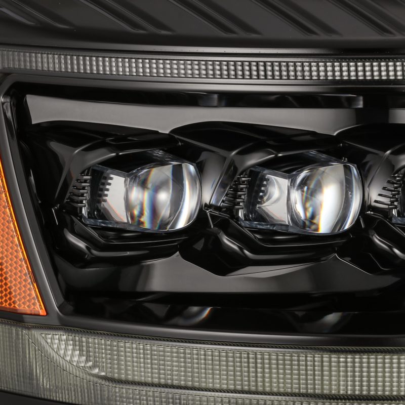 AlphaRex 06-08 Ram 1500HD NOVA LED Proj Headlights Plnk Style Alpha Blk w/Seq Signal/DRL/Amber LED 880538 880538 User 2