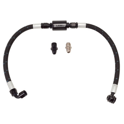 Edelbrock Fuel Hose Assembly Proclassic Finish w/Competition Filter SBC 8103 Photo - Primary