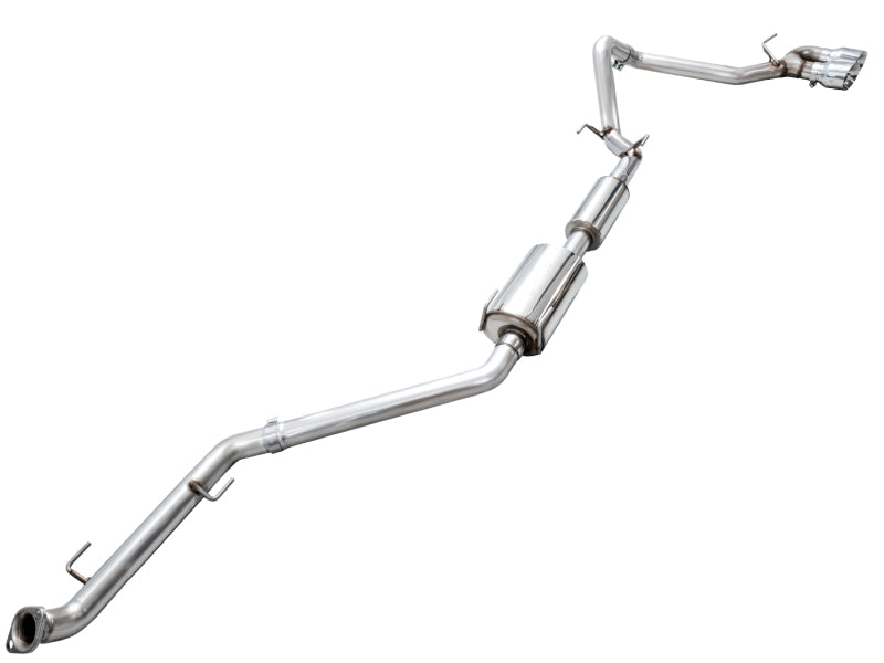 AWE Tuning AWE Exhaust for 4th Gen Toyota Tacoma Dual Chrome Silver Tips 3015-32254 3015-32254 Photo - out of package
