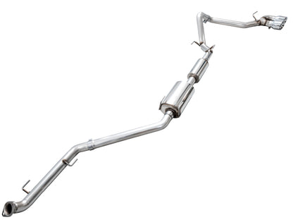 AWE Tuning AWE Exhaust for 4th Gen Toyota Tacoma Dual Chrome Silver Tips 3015-32254 3015-32254 Photo - out of package
