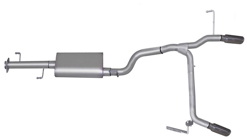 Gibson Cat-Back Dual Split Exha ust System Aluminized GIB18808 18808 Photo - Primary