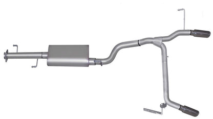Gibson Cat-Back Dual Split Exha ust System Aluminized GIB18808 18808 Photo - Primary