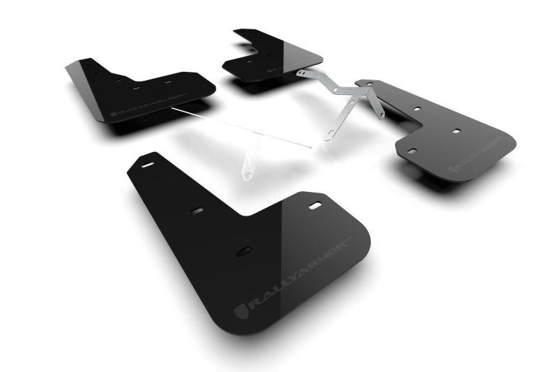 Rally Armor 23-24 Acura Integra Type S Black Mud Flap w/ Dark Grey Logo MF129-UR-BLK-DGRY MF129-UR-BLK-DGRY Photo - Primary