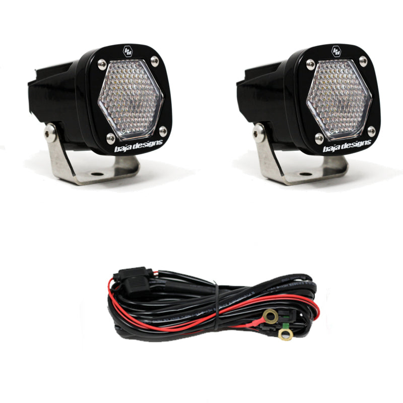 Baja Designs S1 Black LED Auxiliary Light Pod Pair - Universal 387806 Photo - Primary