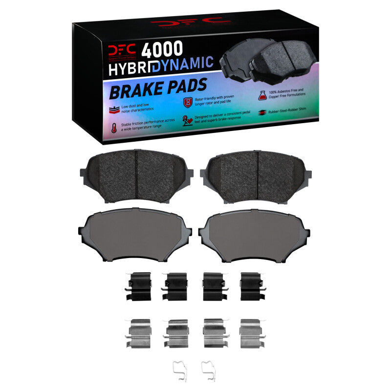 DFC DFC 4000 HybriDynamic Brake Pads Brakes, Rotors & Pads Brake Pads - OE main image