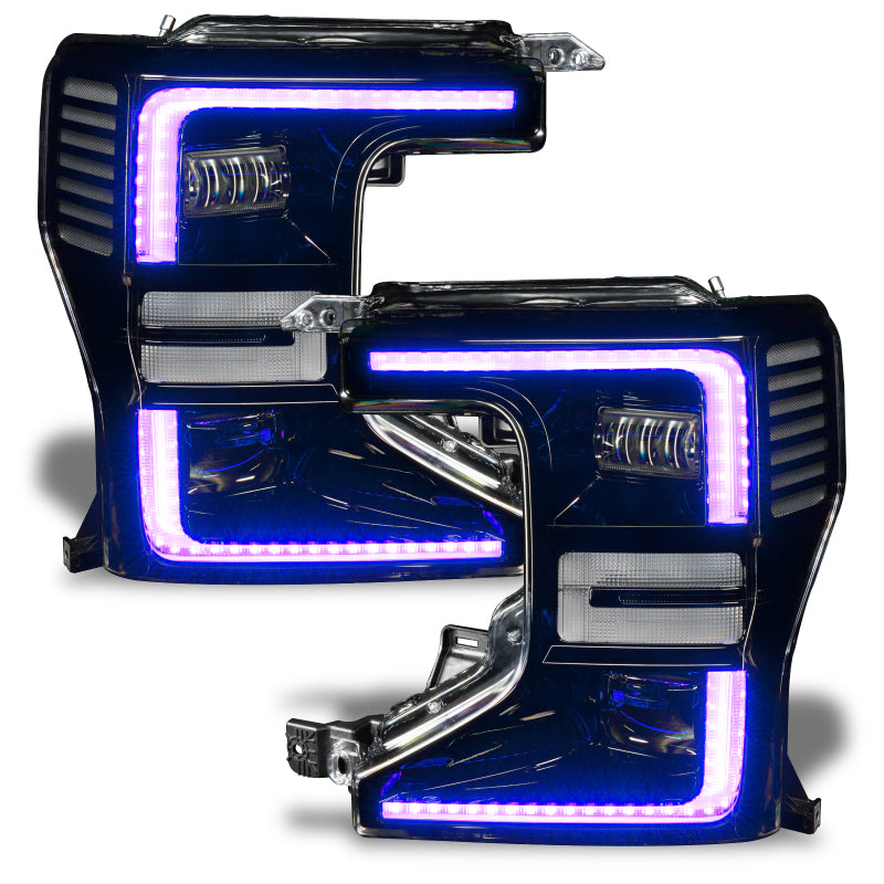 ORACLE Lighting Oracle 20-22 Ford F-250/350 Super Duty Dynamic ColorSHIFT Headlight DRL Upgrade Kit w/Switchback 1449-332 1449-332 User 1