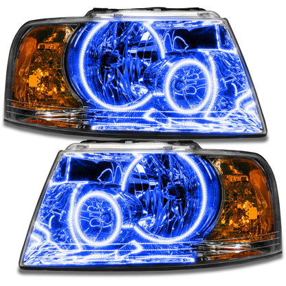 ORACLE Lighting Oracle 03-06 Ford Expedition SMD HL - Chrome - ColorSHIFT w/ 2.0 Controller 7153-333 7153-333 Photo - lifestyle view