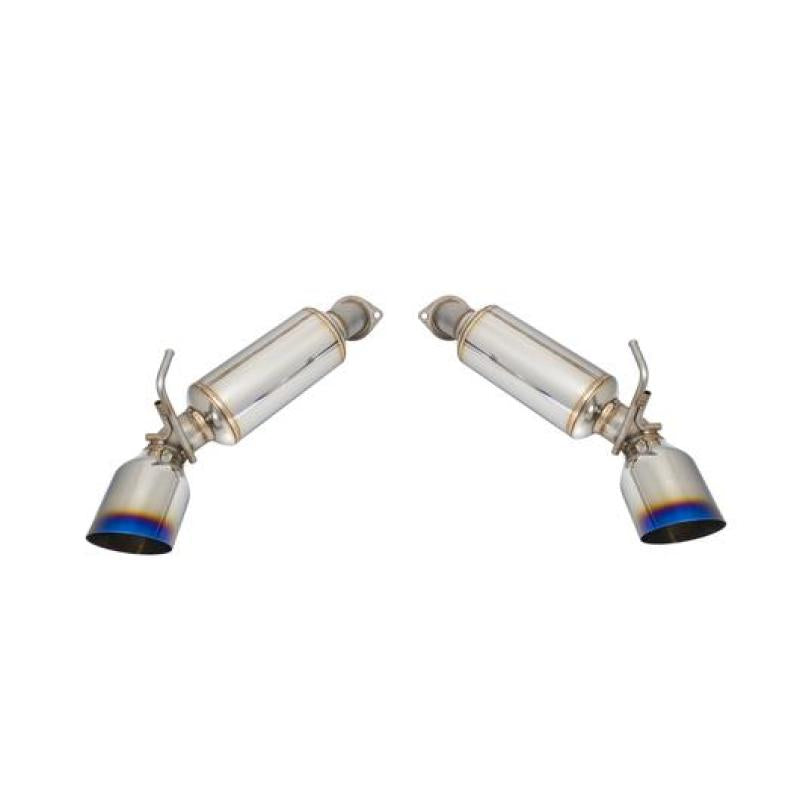 Remark 09-19 Nissan 370z Axle Back Exhaust w/Burnt Stainless Single Wall Tip RO-TT34-S RO-TT34-S User 1