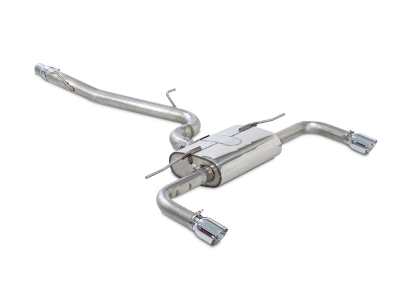 AWE Tuning Audi 8V A3 Touring Edition Exhaust - Dual Outlet Chrome Silver 90 mm Tips 3015-32056 3015-32056 Photo - Primary
