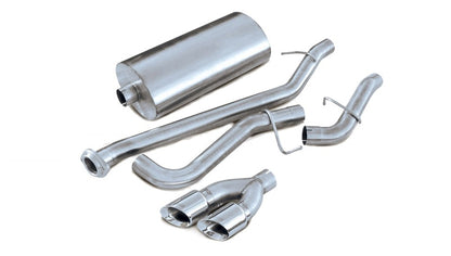 Corsa Performance 02-06 Chevrolet Suburban Z71 5.3L V8 Polished Sport Cat-Back Exhaust 14237 Photo - Primary
