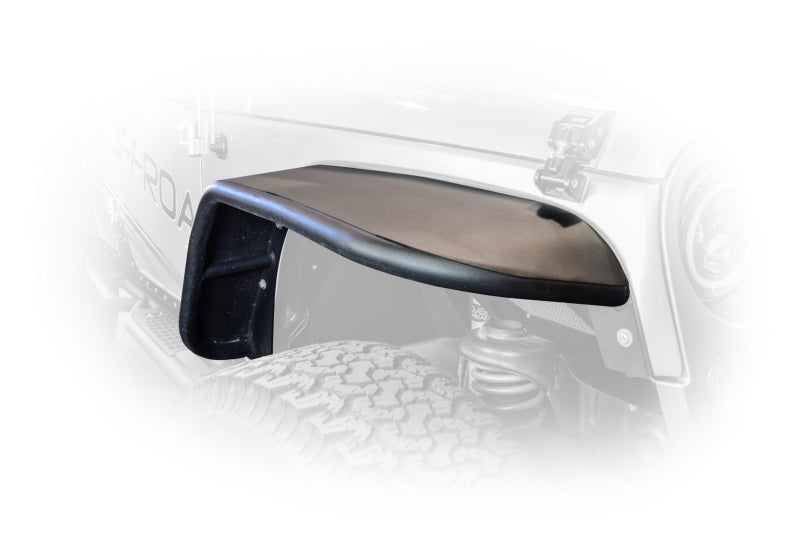 DV8 Offroad 07-18 Jeep Wrangler JK Front & Rear Flat Tube Fenders FENDB-02 FENDB-02 Photo - Primary