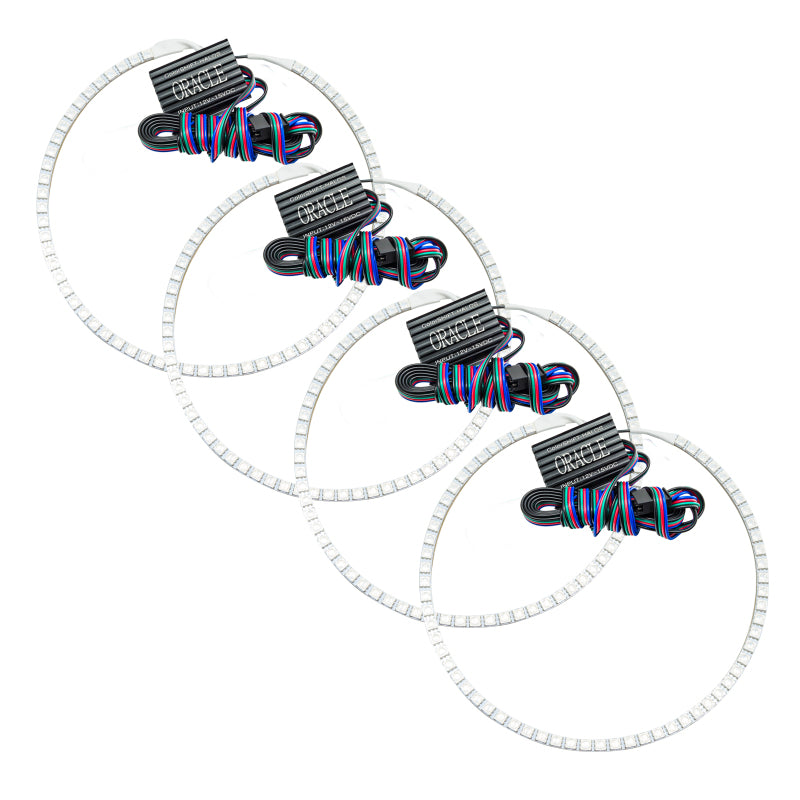 ORACLE Lighting Oracle Jeep Grand Cherokee 05-10 Halo Kit - ColorSHIFT w/o Controller 2335-334 2335-334 Photo - Primary