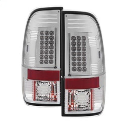 Spyder Ford F150 side 97-03/F250/350/450 Super Duty 99-07 LED Tail Lights Chrm ALT-YD-FF15097-LED-C 5003478 5003478 Photo - Primary