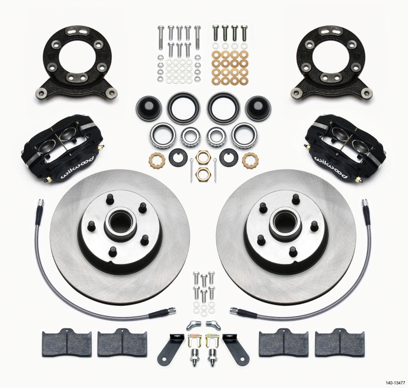 Wilwood FDL-M Front Kit, 11.30" 1 PC Rotor&Hub, 1970-1973 Mustang Disc & Drum 140-13477 Photo - Primary