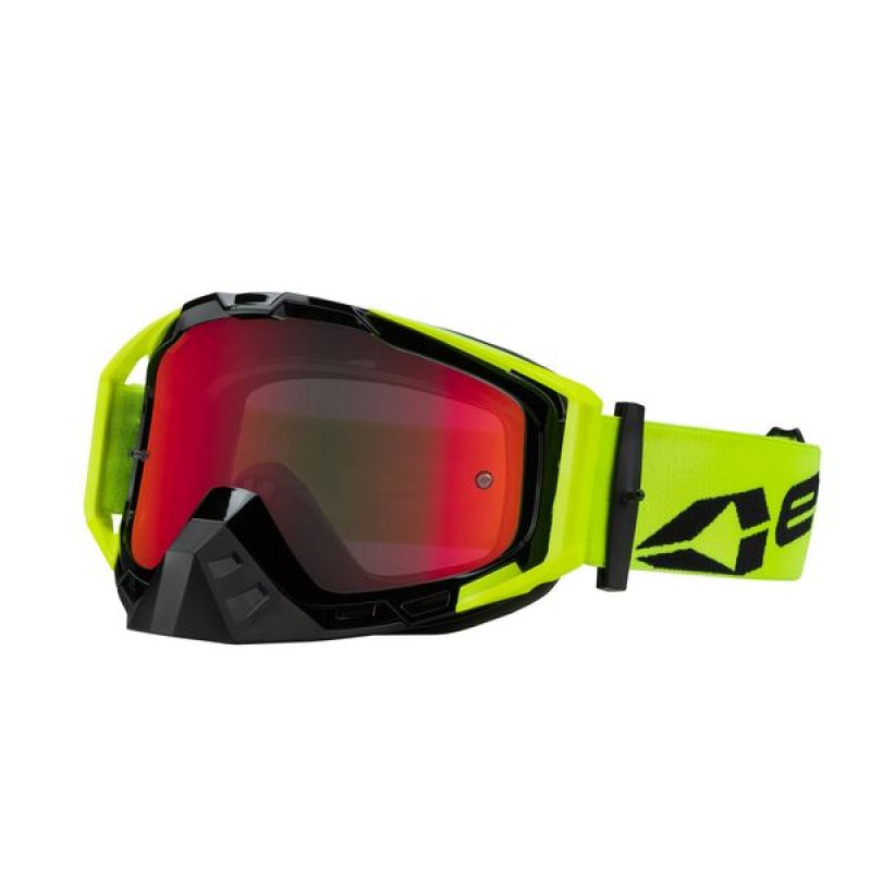 EVS Legacy Pro Goggle - Black/Hiviz GLP-BKHV