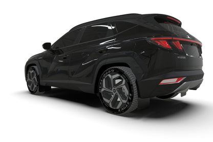 Rally Armor 2022 Hyundai Tucson Black UR Mud Flap w/ Grey Logo MF75-UR-BLK-GRY MF75-UR-BLK-GRY User 1