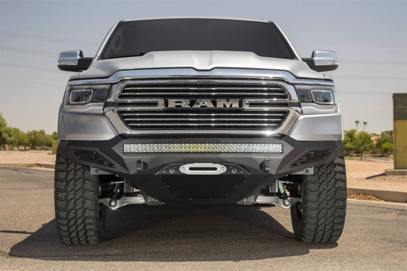 Addictive Desert Designs  19 Ram 1500 Stealth Fighter Front Bumper F551422770103 Photo - Mounted