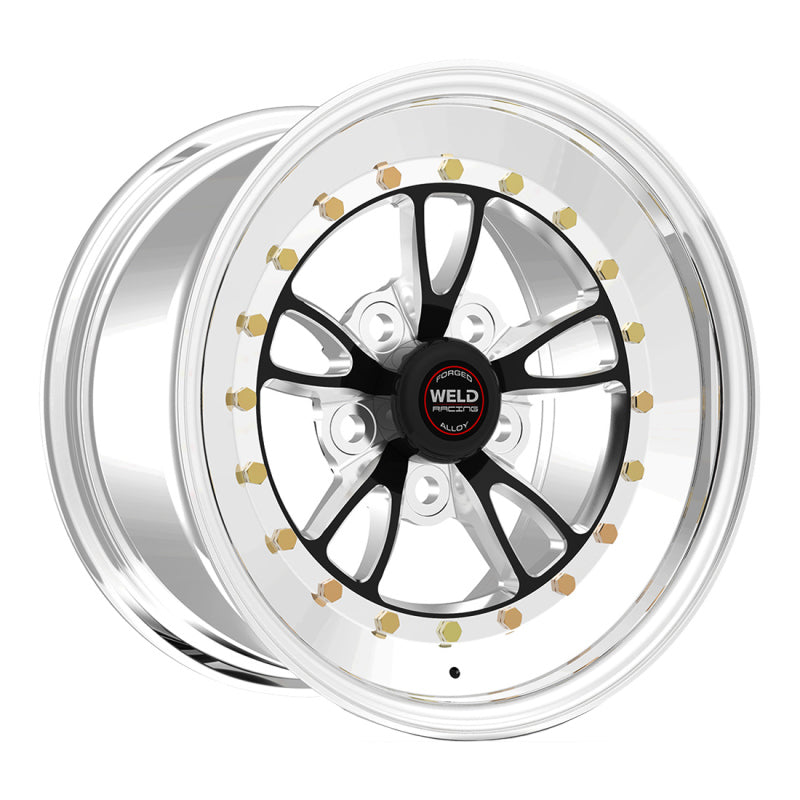 Weld Full Throttle 15x7 / 5x4.5 BP / 3.5in. BS Black Wheel - Polished Non Beadlock 793B-57206 793B-57206 Photo - Primary