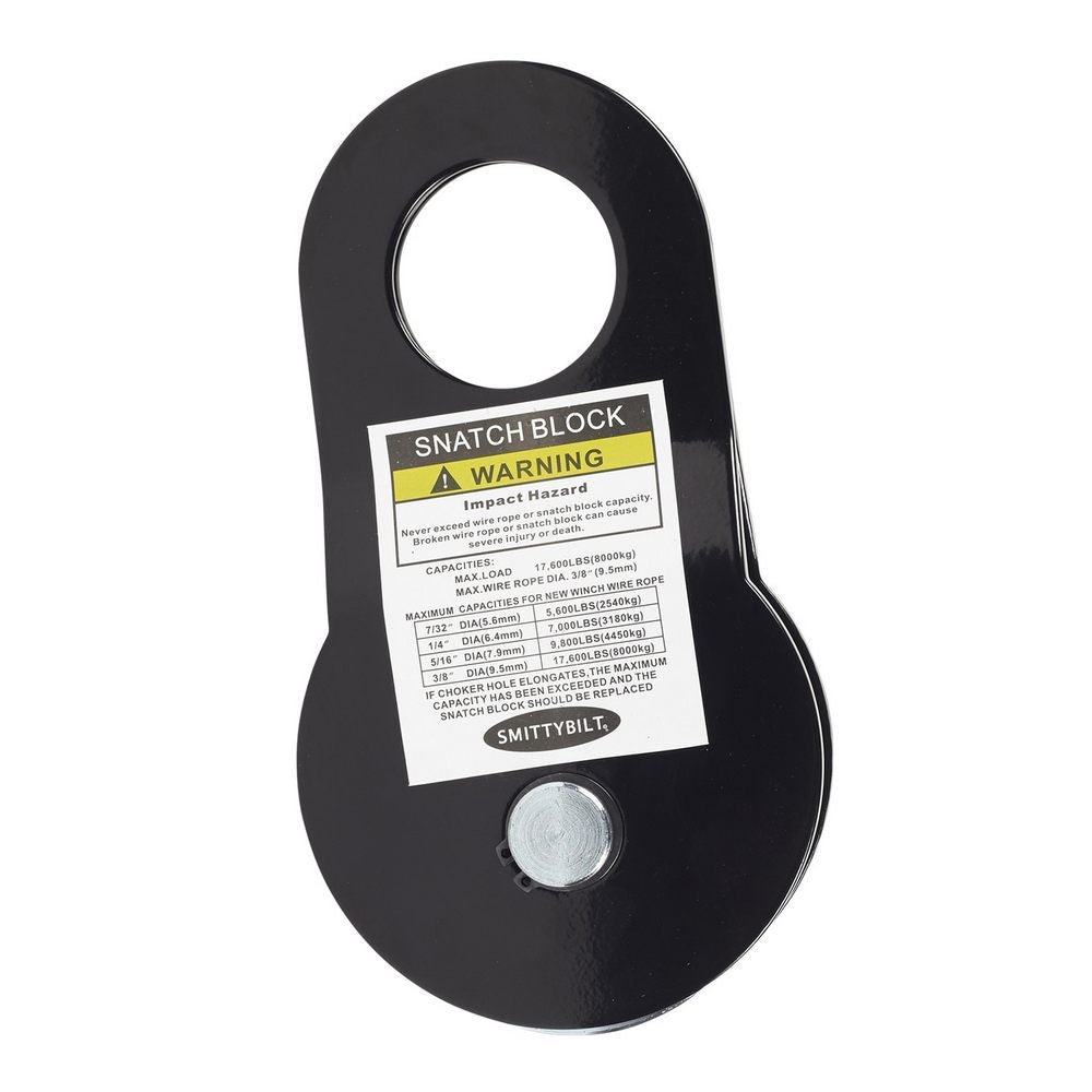 Smittybilt Snatch Block 18 000 Lbs 2744
