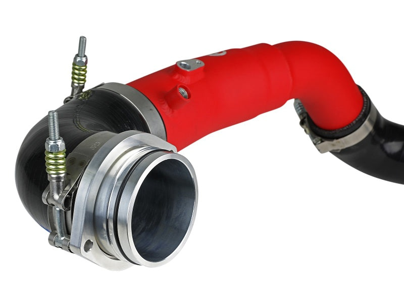aFe 2020 Toyota Supra 3.0L 3in Red Intercooler Tube - Hot 46-20398-R 46-20398-R Photo - Unmounted
