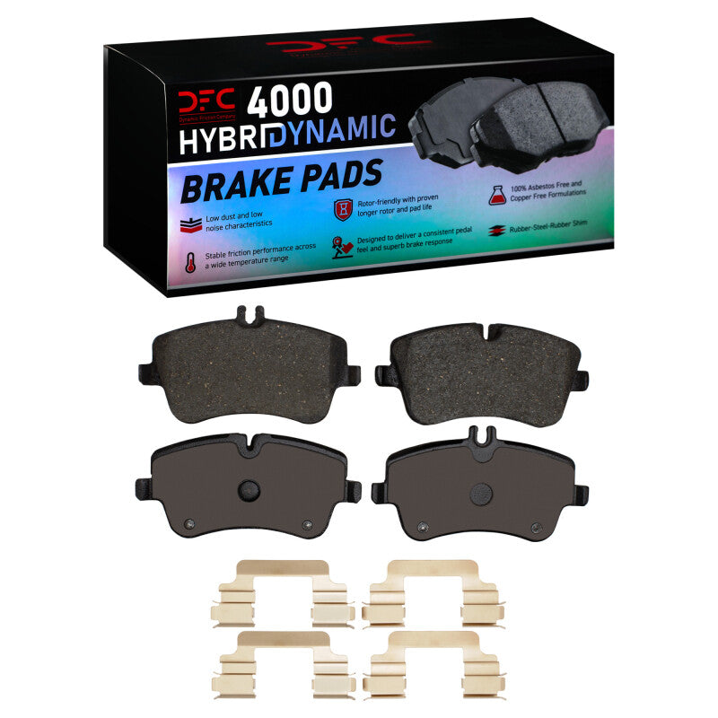 DFC DFC 4000 HybriDynamic Brake Pads Brakes, Rotors & Pads Brake Pads - OE main image