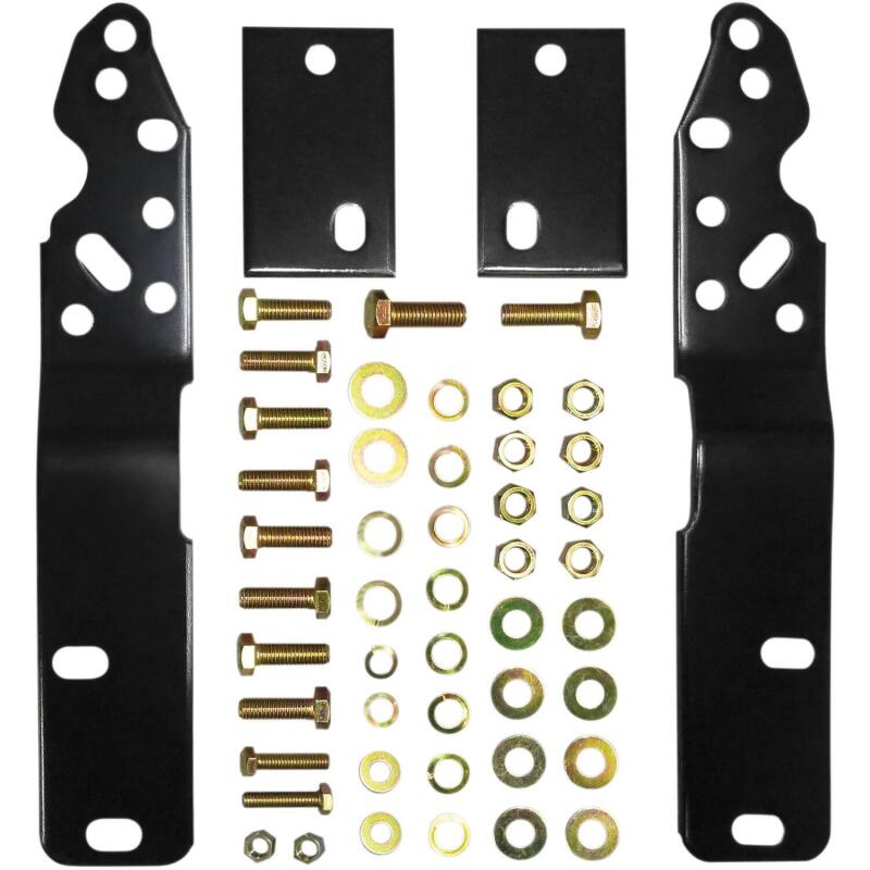 Westin/Fey 72-93 Fleet Side / 97-98 F-250/350HD (Exc. 250LD) Universal Bumper Mount Kit - Black 92230 92230 Photo - Primary