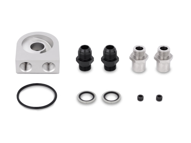 Mishimoto Black Universal 19 Row Oil Cooler Kit MMOC-ULBK Photo - Close Up